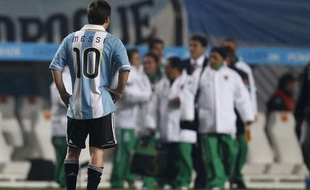 Lionel Messi face à la Bolivie, le 1 juillet 2011