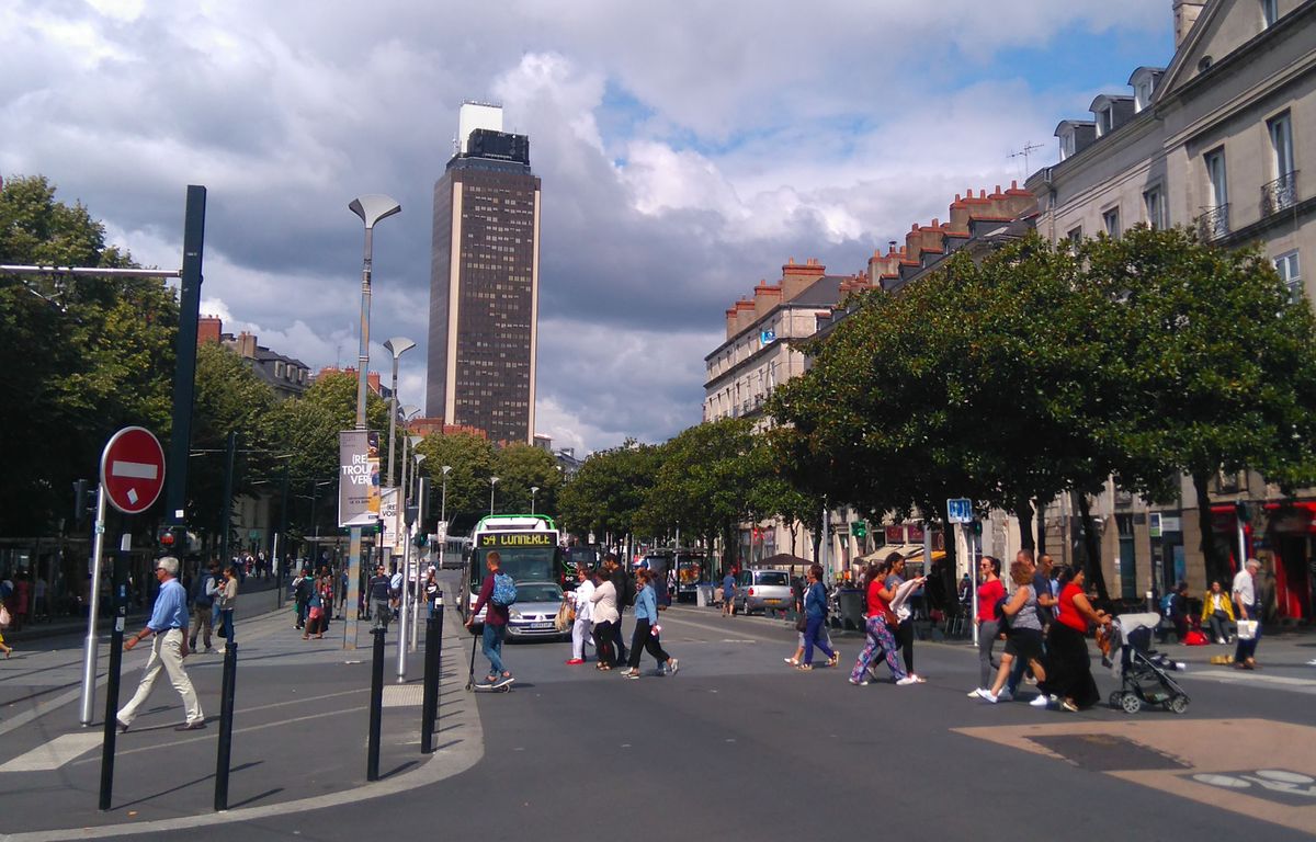 Un homme atteint par un tir en centre-ville de Nantes, 5 suspects arrêtés