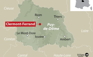 Clermont-Ferrand, dans le Puy-de-Dôme.
