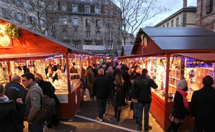 Strasbourg le 25 11 2012. Marché de Noël de Strasbourg