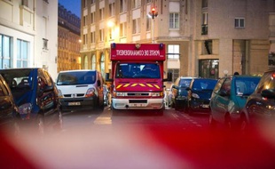 Des pompiers en intervention