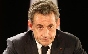 Nicolas Sarkozy le 2 octobre 2014 à Saint-Julien-les-Villas