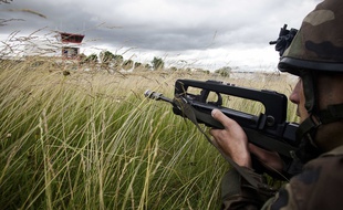 Illustration d'un exercice militaire en France.