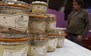 Illustration de foie gras de canard, au salon Sisqua de Toulouse.