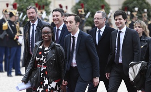 Jean-Marie Girier (au centre) est le chef de cabinet de Gérard Collomb.