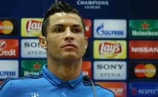 Cristiano Ronaldo en conférence de presse le 16 février 2016.
