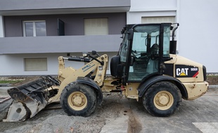 Un engin de chantier (illustration).