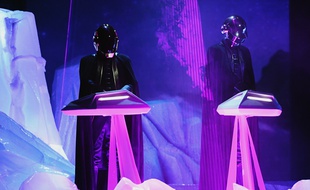 Daft Punk aux Grammy Awards, le 12 février 2017.