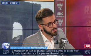 Ismaël Emelien sur BFMTV, le 27 mars 2019.