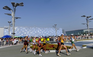 Une épreuve de 50km marche