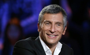 Nagui, le 7 décembre 2013 sur le plateau du 27e Téléthon à Paris