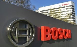 Le siège de la compagnie allemande Bosch, le 18 avril 2013