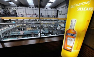 Une usine de Pernod-Ricard à Vendeville, le 31 janvier 2013