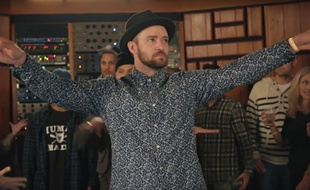 Extrait du clip «Can't stop the feeling» de Justin Timberlake