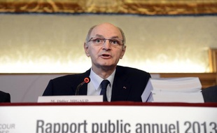 Didier Migaud, le Premier président de la Cour des comptes, le 12 février 2013 à Paris.