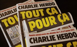 La une de Charlie Hebdo pour le début du procès des attentats de janvier 2015.