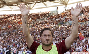 Francesco Totti dit au revoir à Rome. Et inversement.