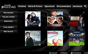 PluzzVàD, la plateforme de vidéo à la demande de France Télévisions.