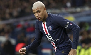 Kylian Mbappé, avec le PSG