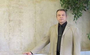 Pascal Holtz, le patron de la société Hêtre, confrontée aux retards de paiement du secteur public.