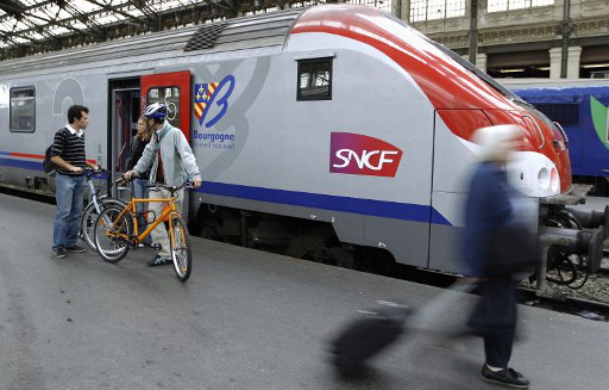 Velo discount dans tgv