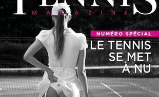 La couverture de «Tennis Magazine» ne fait pas l'unanimité.