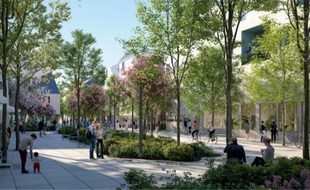 Le projet Bastide-Niel selon les plans d'origine.