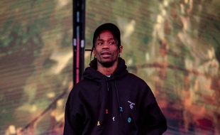 Le rappeur Travis Scott au festival de Leeds