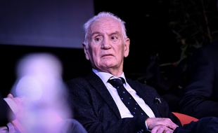 Philippe Madrelle en 2018, lors du jubilé politique organisé pour ses 50 ans de mandat.