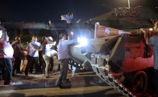 Le soir de a tentative de coup d'Etat du 15 juillet 2016. (archives)