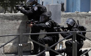 La police israélienne le 1er août 2014 à Jérusalem