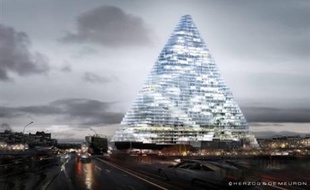 Signé des grands architectes Herzog et de Meuron, le projet privé de tour de bureaux "Triangle" a été adopté par le conseil de Paris, ce mardi 30 juin.