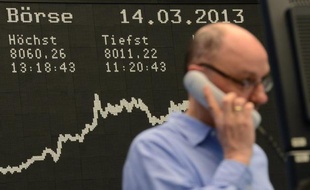 La contraction de l'activité privée dans la zone euro s'est encore accentuée en mars, a confirmé jeudi le cabinet Markit qui publie l'indice PMI, soulignant que la récession s'accentue et que même l'Allemagne marque le pas.