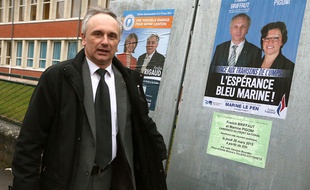 Franck Briffaut, maire de Villers-Cotterêts, en mars 2015.