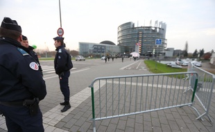 Sécurité renforcée autour des institutions européennes à Strasbourg (Archives)
