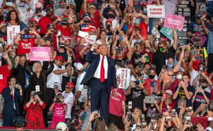 Donald Trump à Orlando, en Floride, le 12 octobre 2020.