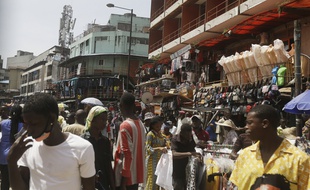 Une rue de Lagos au Nigeria le 5 juin 2020 (illustration).