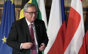 Le président de la Commission européenne, Jean-Claude Juncker, le 25 mars 2017 à Rome en Italie.
