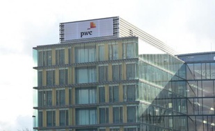 Un bâtiment du cabinet PricewaterhouseCoopers (PwC) à Luxembourg, en 2014