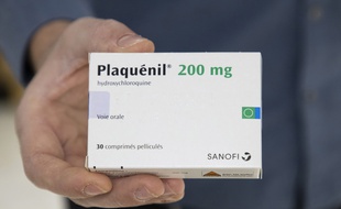 Le Plaquenil est un médicament à base d'hydroxychloroquine commercialisé par les laboratoires Sanofi (Illustration)