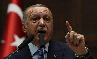 Recep Tayyip Erdogan, le président turc à Ankara, le 16 octobre 2019.