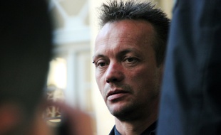 Franck Perrais, père de Laëtitia, tuée en 2011 à côté de Pornic. Ici au procès en appel de Tony Meilhon à la cour d'assises d'Ille-et-Vilaine à Rennes.
