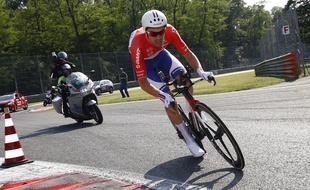 Tom Dumoulin bien parti pour gagner le Tour d'Italie, le 28 mai 2017.