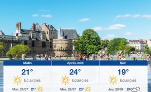 Météo Nantes: Prévisions du lundi 26 juillet 2021
