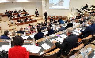 L'assemblée du conseil départemental de Loire-Atlantique.