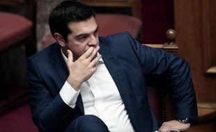 Le Premier ministre grec Alexis Tsipras à Athènes le 5 juin 2015