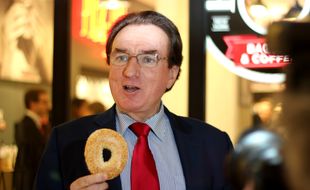 Le patron et fondateur de Bridor Louis Le Duff, ici photographié à Rennes en 2013.