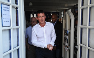 Manuel Valls, le 29 août 2015, à La Rochelle.