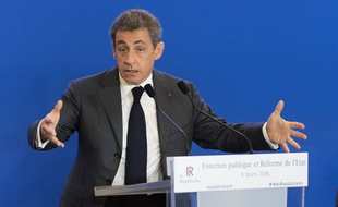 Nicolas Sarkozy s'est montré offensif sur la question des fonctionnaires.