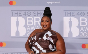 La chanteuse Lizzo aux BRIT Awards 2020